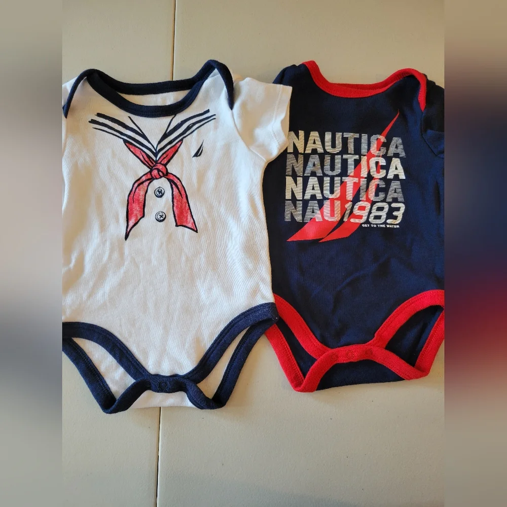 Nautica Onsie set Boys size 3-6